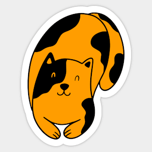 Doodle cat Sticker